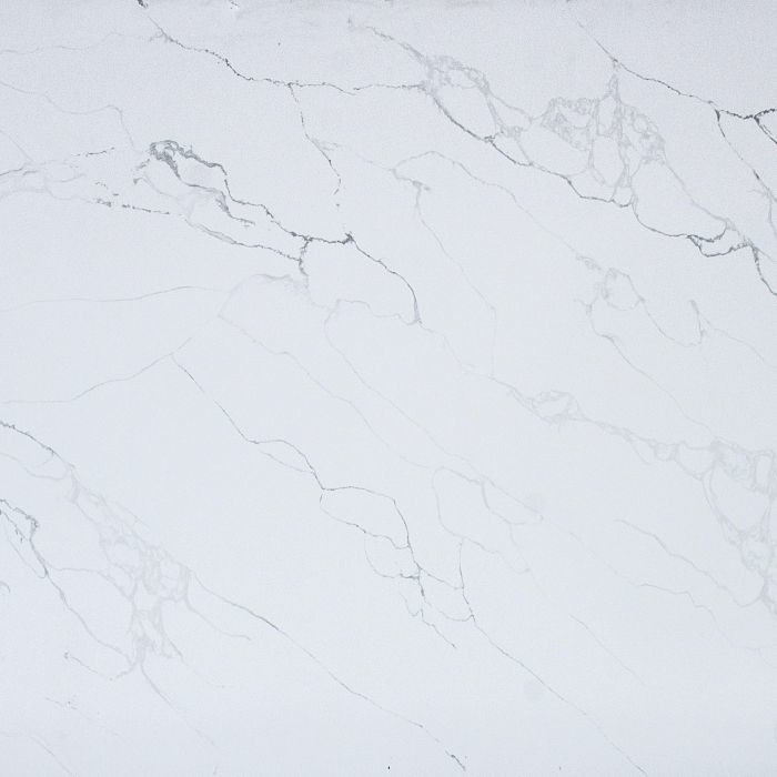 Quartz Slab Sterk bestand tegen zuur- en alkalisch korrosie Wit Calacatta Quartz