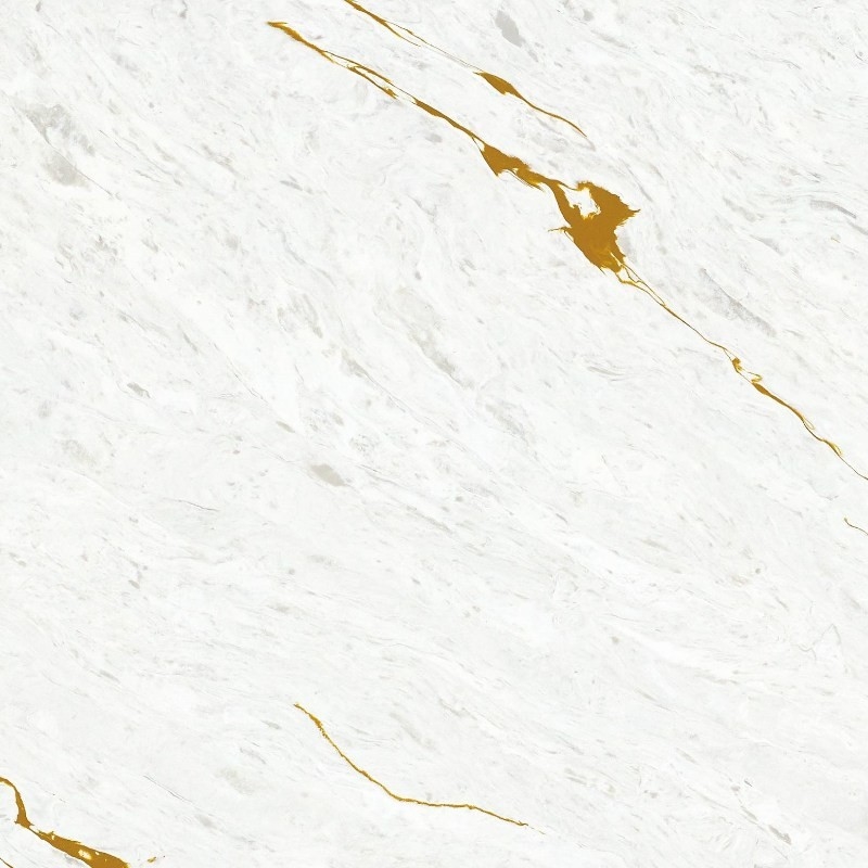 Gouden kwarts Gemengde kleuren Achtergrond kwarts Slab kwarts Werkblad Minimalistische elegantie