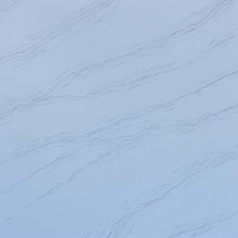 Low Cost Quartz Countertops 2/3cm Wit Counter Top Low Absorbency Badkamer Vanity
