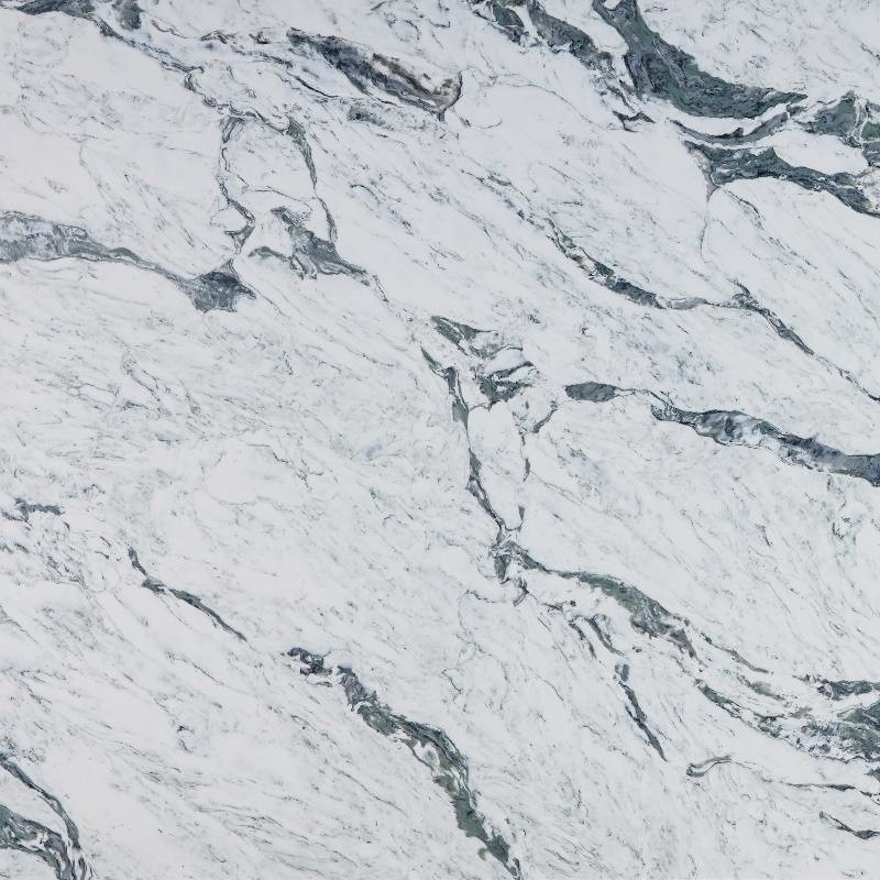 Blauw Groen Calacatta Maxed Kleuren Achtergrond Kwarts Als Marmer En Granit