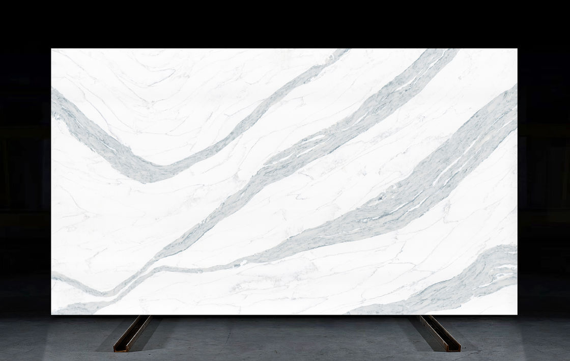 OLK7526 Sterke golf natuursteen op zoek naar aannemers en groothandelaren 'favoriete kwarts steen oppervlakken