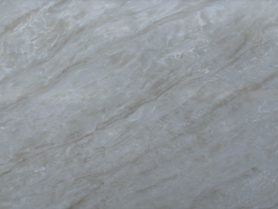 OLK1001G Nieuwe Collectie Hd Inkjet Print Technologie Slab Vain Tot Volledig Lichaam Bedrukte Kwartssteen